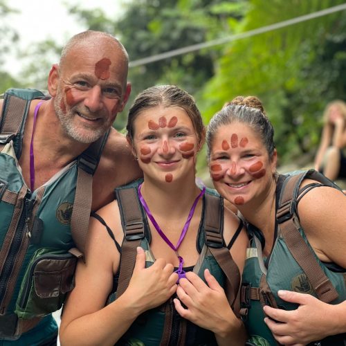 Group of Tourist at El Yunque Rainforest Tour